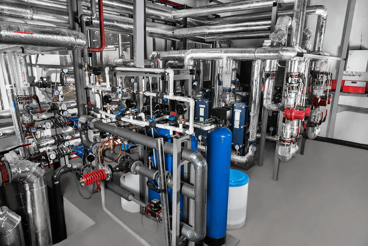 Установка инженерных сетей